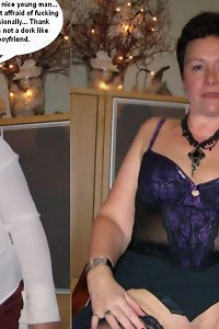 mature mom toying with twat while giving an fave blowjob to her husband